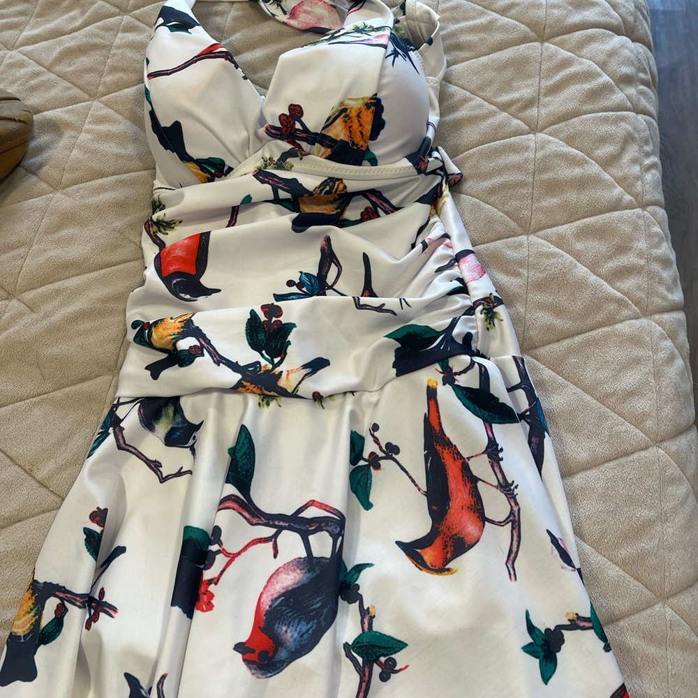 Floral Print bathing suit